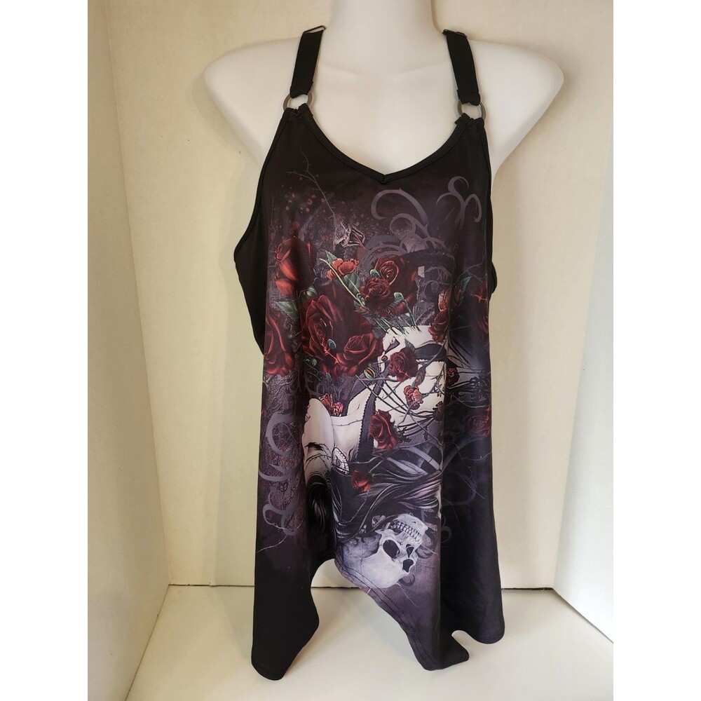 Scarlet Darkness Tank Top Size Large